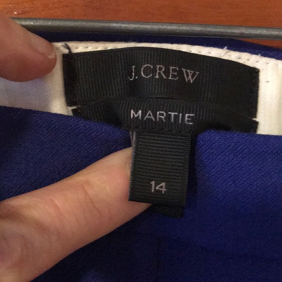 J. Crew Wool Martie Pants Royal Blue - Picture 5 of 8